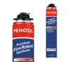 Пена монтажная огнестойкая  профессиональная PENOSIL Premium Gunfoam Fire Rated